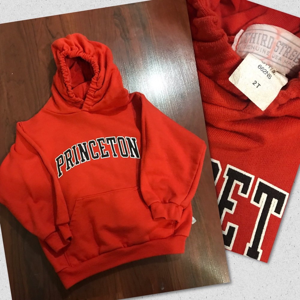 Princeton toddler hoody